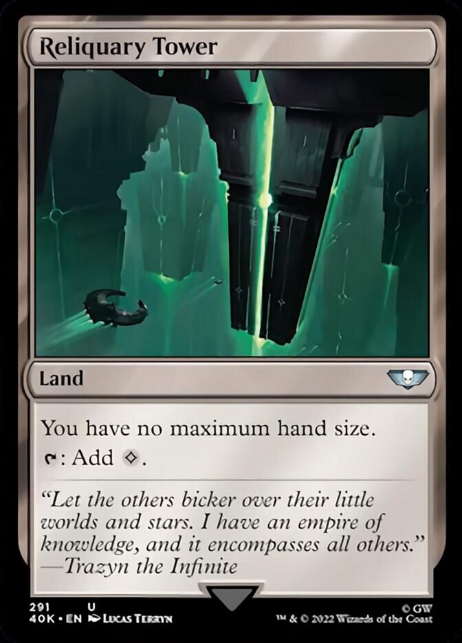 Reliquary Tower [Warhammer 40,000] Magic: The Gathering