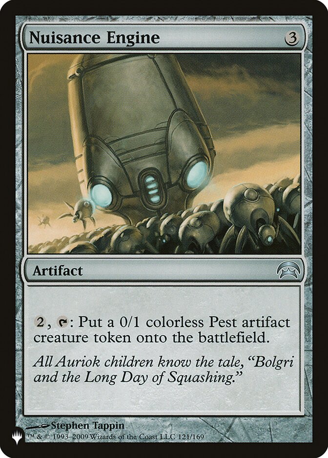 Nuisance Engine [The List] Magic: The Gathering