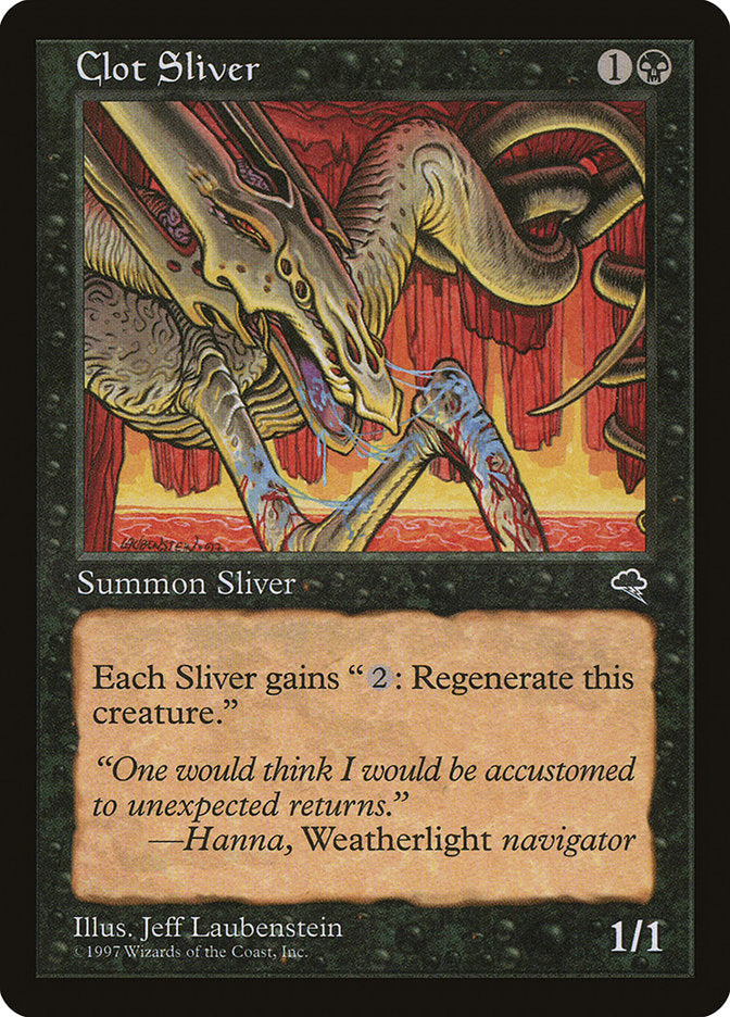 Clot Sliver [Tempest] Magic: The Gathering
