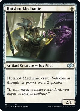 Hotshot Mechanic [Jumpstart 2022] Magic: The Gathering