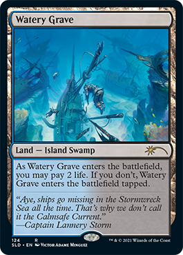 Watery Grave [Secret Lair Drop Series] Magic: The Gathering