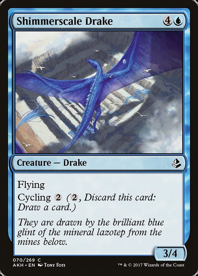 Shimmerscale Drake [Amonkhet] Magic: The Gathering