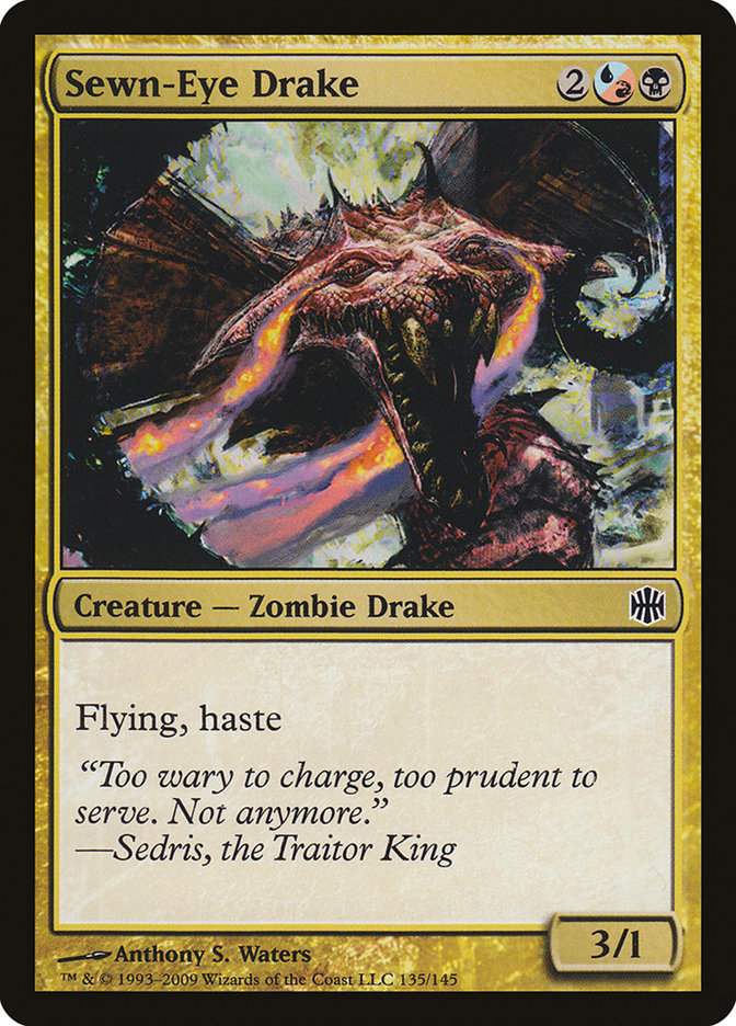 Sewn-Eye Drake [Alara Reborn] Magic: The Gathering
