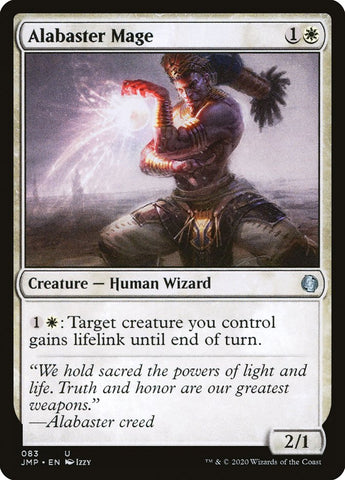 Alabaster Mage [Jumpstart] Magic: The Gathering