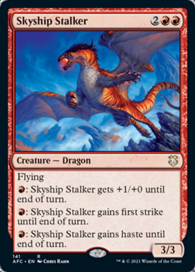 Skyship Stalker [Dungeons & Dragons: Adventures in the Forgotten Realms Commander] Magic: The Gathering