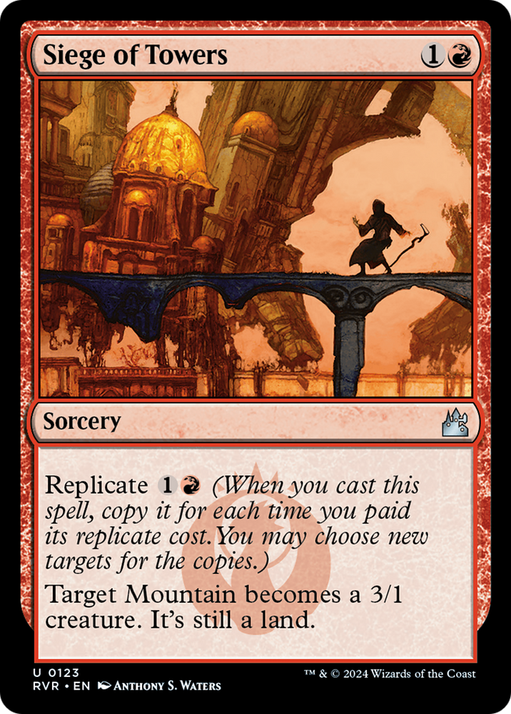 Siege of Towers [Ravnica Remastered] Magic: The Gathering