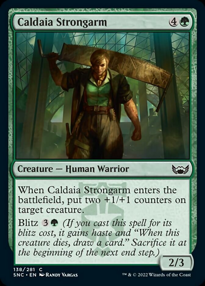 Caldaia Strongarm [Streets of New Capenna] Magic: The Gathering