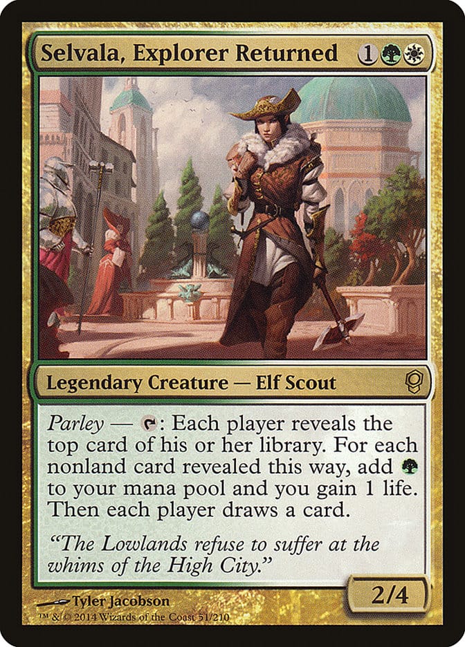 Selvala, Explorer Returned [Conspiracy] Magic: The Gathering