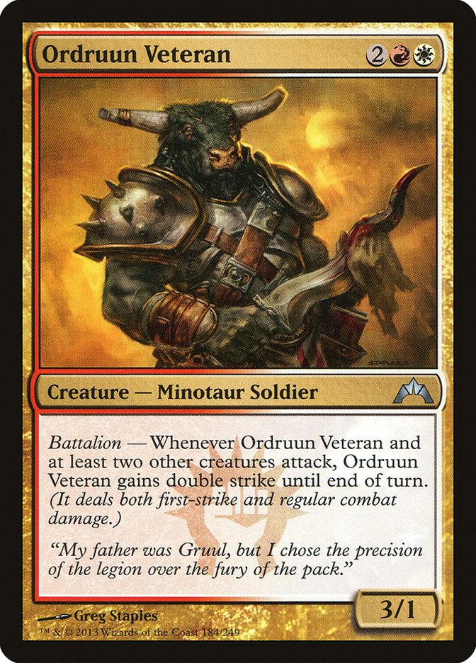 Ordruun Veteran [Gatecrash] Magic: The Gathering