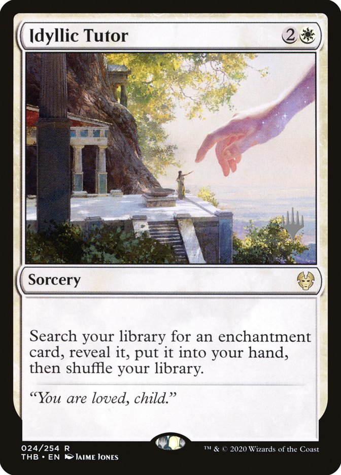 Idyllic Tutor (Promo Pack) [Theros Beyond Death Promos] Magic: The Gathering