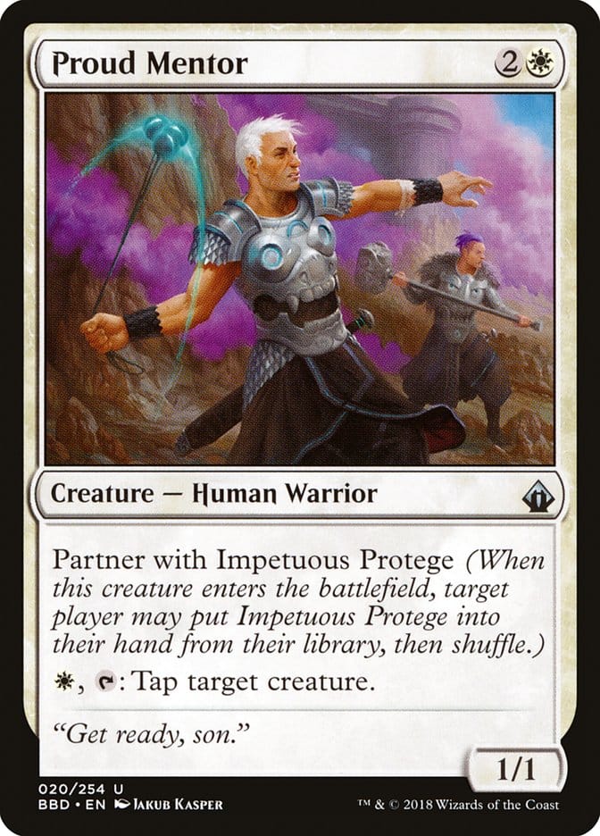 Proud Mentor [Battlebond] Magic: The Gathering