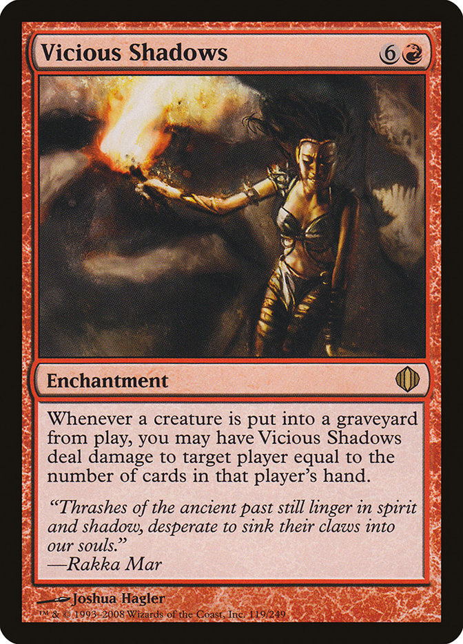 Vicious Shadows [Shards of Alara] Magic: The Gathering