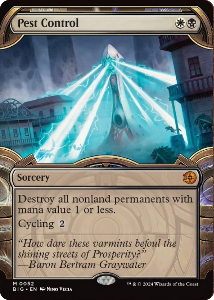 Pest Control (Showcase) [Outlaws of Thunder Junction: The Big Score] Magic: The Gathering