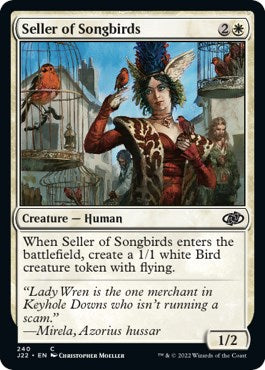 Seller of Songbirds [Jumpstart 2022] Magic: The Gathering