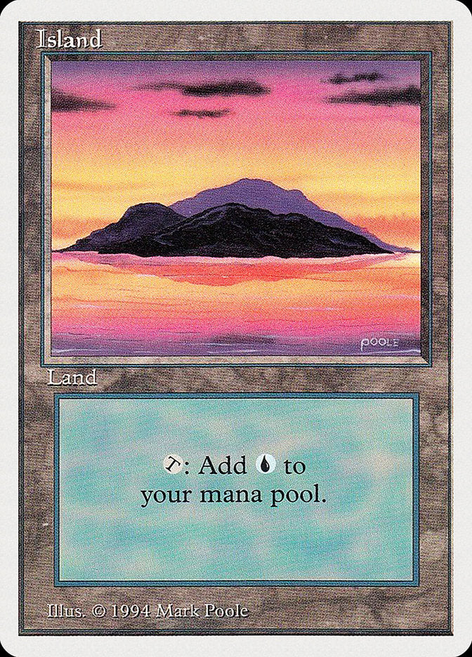 Island (295) [Summer Magic / Edgar] Magic: The Gathering