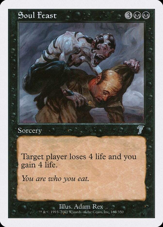 Soul Feast [Seventh Edition] Magic: The Gathering