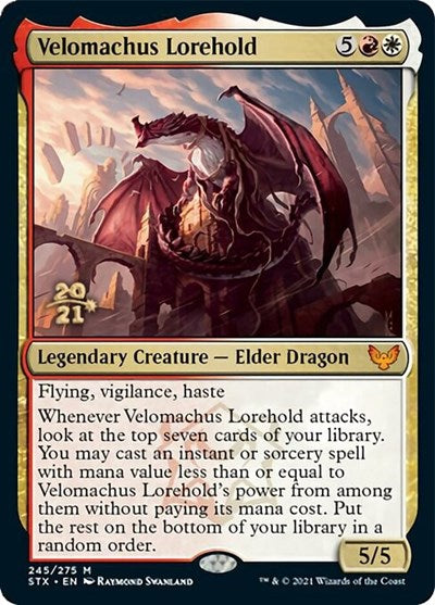 Velomachus Lorehold [Strixhaven: School of Mages Prerelease Promos] Magic: The Gathering