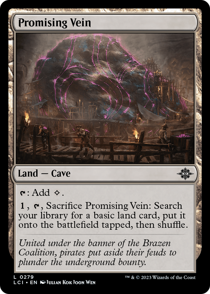 Promising Vein [The Lost Caverns of Ixalan] Magic: The Gathering