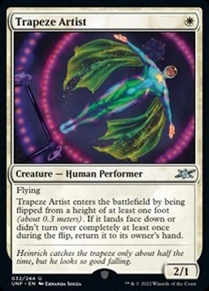 Trapeze Artist [Unfinity] Magic: The Gathering