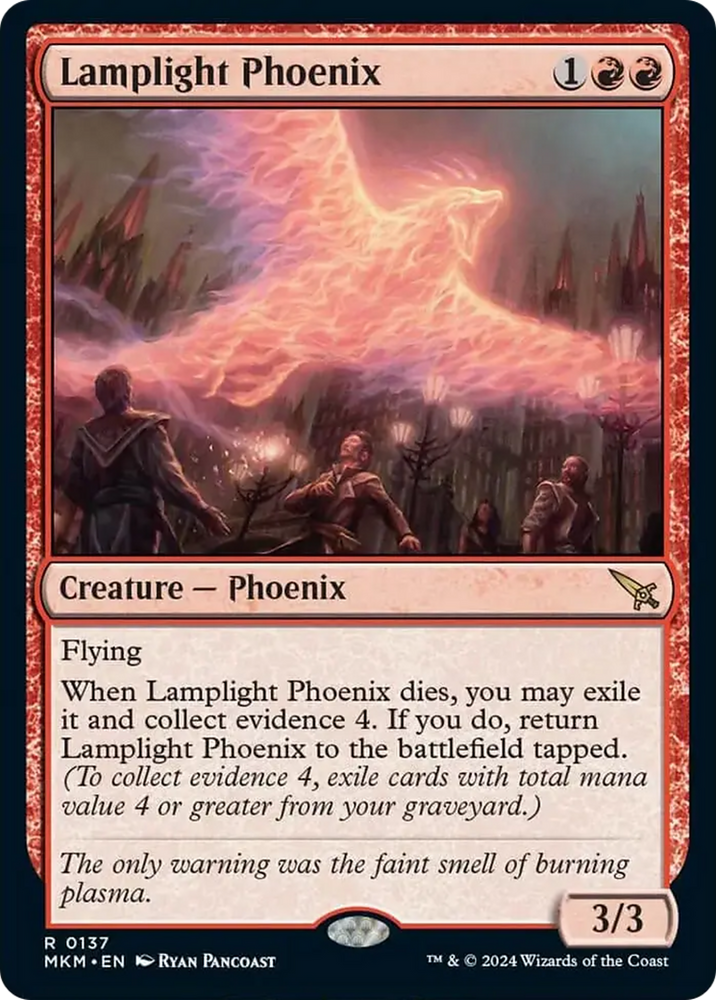 Lamplight Phoenix [Murders at Karlov Manor] Magic: The Gathering