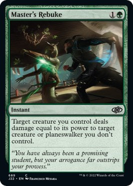 Master's Rebuke [Jumpstart 2022] Magic: The Gathering
