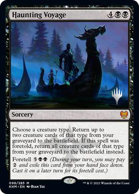 Haunting Voyage (Promo Pack) [Kaldheim Promos] Magic: The Gathering