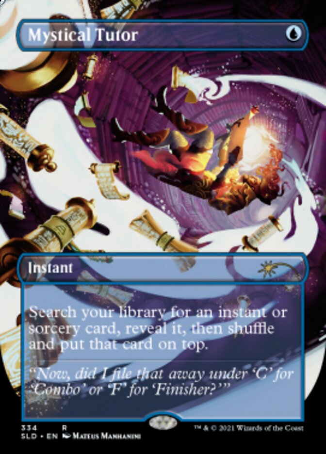 Mystical Tutor (Borderless) [Secret Lair Drop Series] Magic: The Gathering