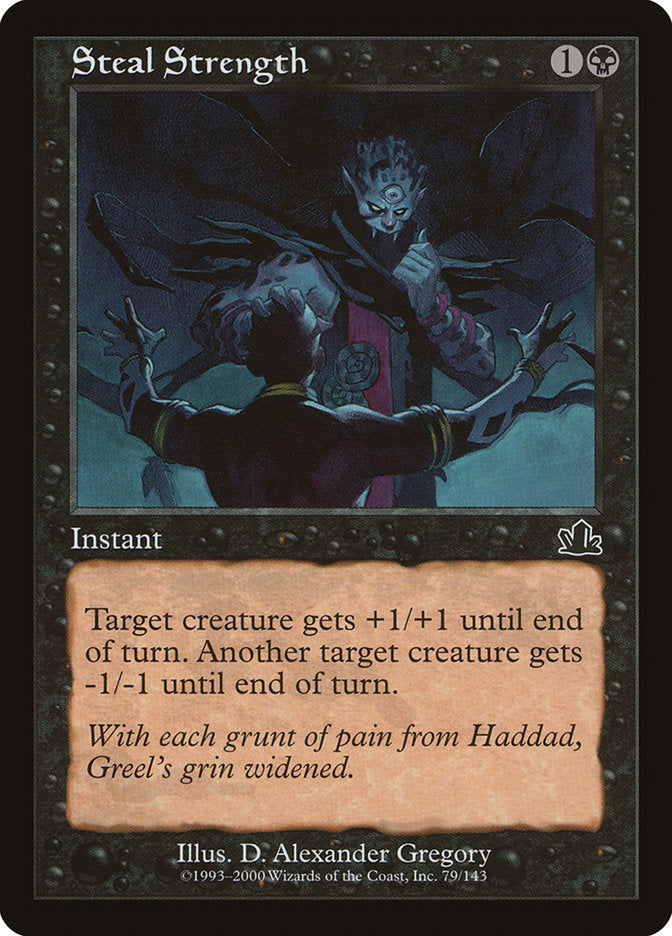 Steal Strength [Prophecy] Magic: The Gathering