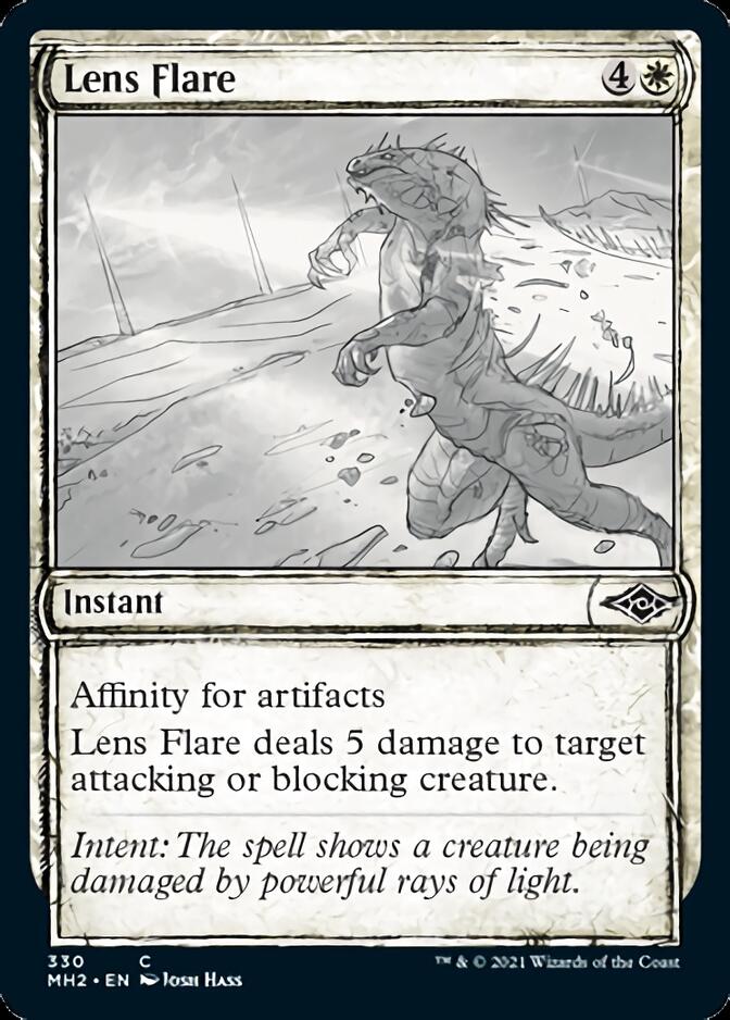 Lens Flare (Sketch) [Modern Horizons 2] Magic: The Gathering
