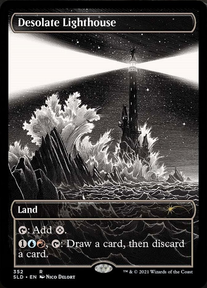 Desolate Lighthouse (Showcase) [Secret Lair Drop Series] Magic: The Gathering
