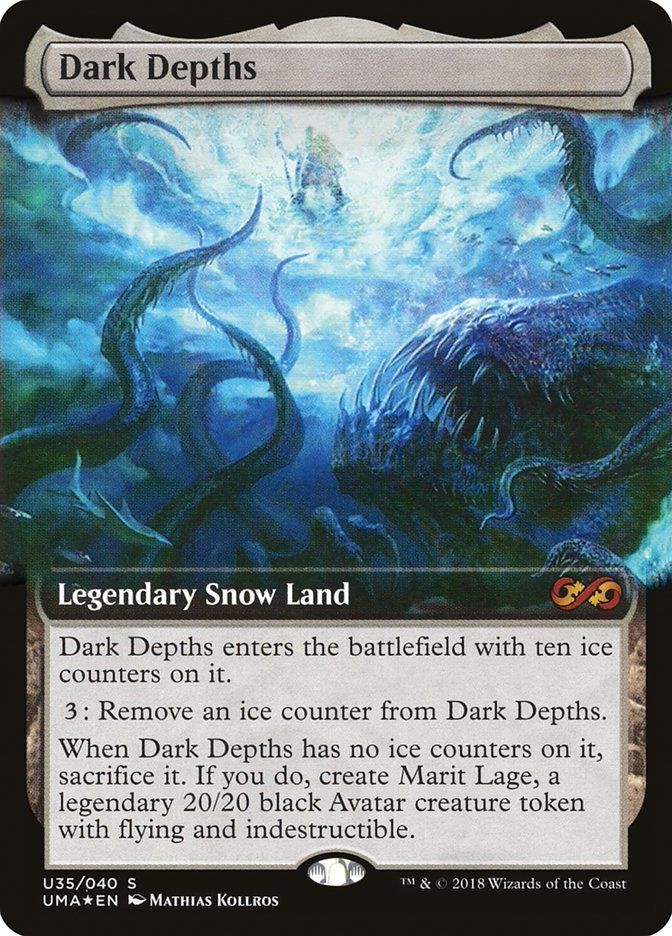 Dark Depths (Topper) [Ultimate Masters Box Topper] Magic: The Gathering