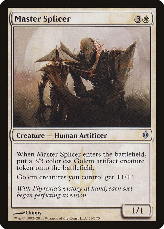 Master Splicer [New Phyrexia] Magic: The Gathering