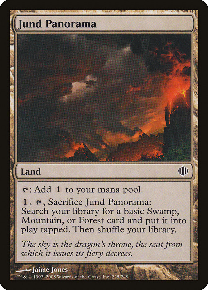 Jund Panorama [Shards of Alara] Magic: The Gathering