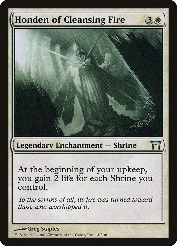 Honden of Cleansing Fire [Champions of Kamigawa] Magic: The Gathering