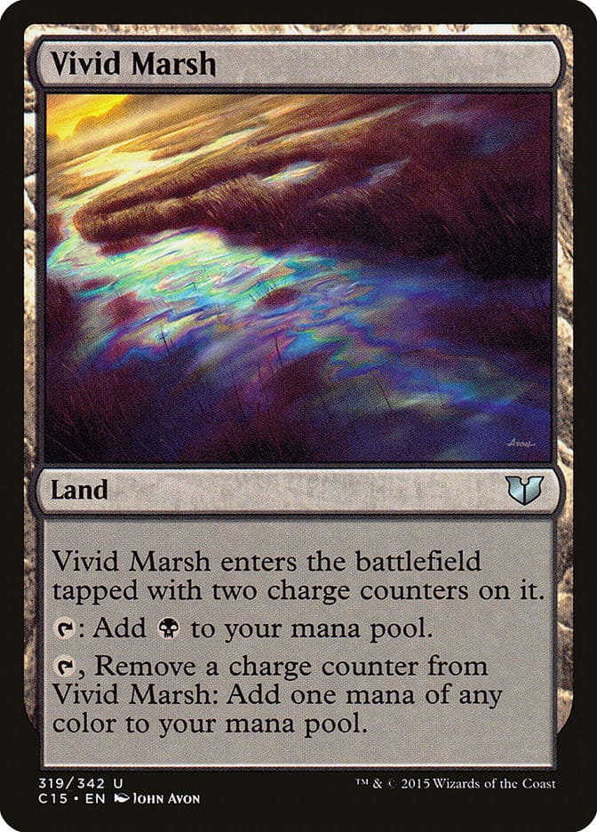 Vivid Marsh [Commander 2015] Magic: The Gathering