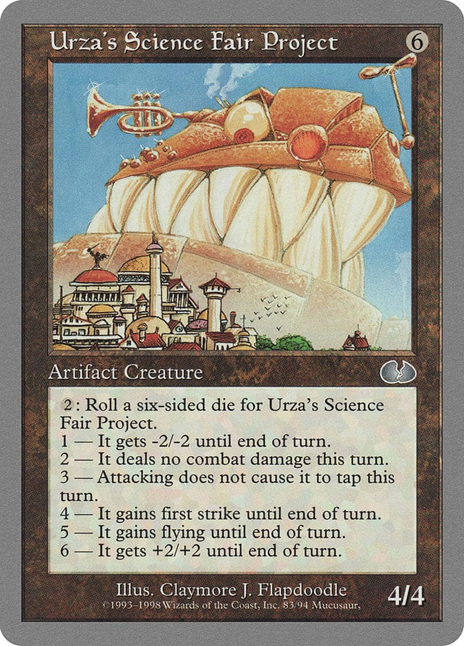 Urza's Science Fair Project [Unglued] Magic: The Gathering