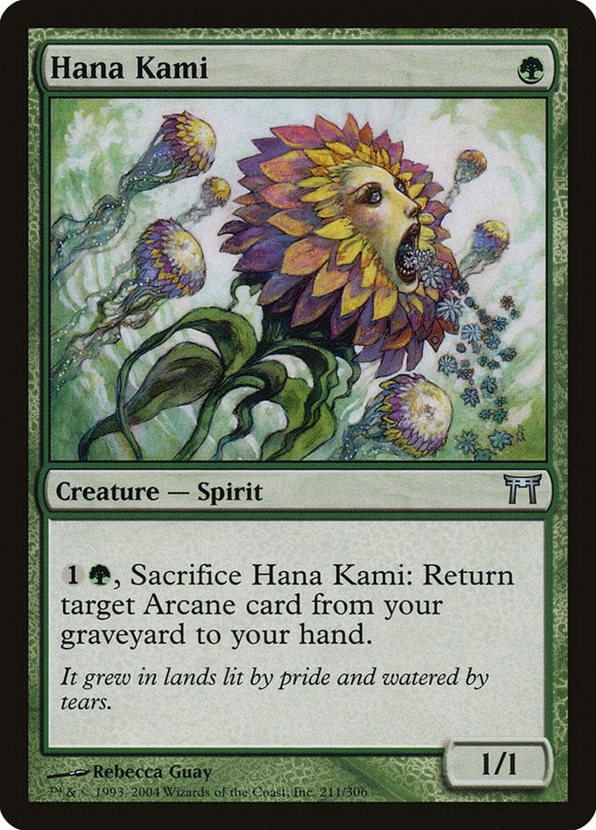 Hana Kami [Champions of Kamigawa] Magic: The Gathering