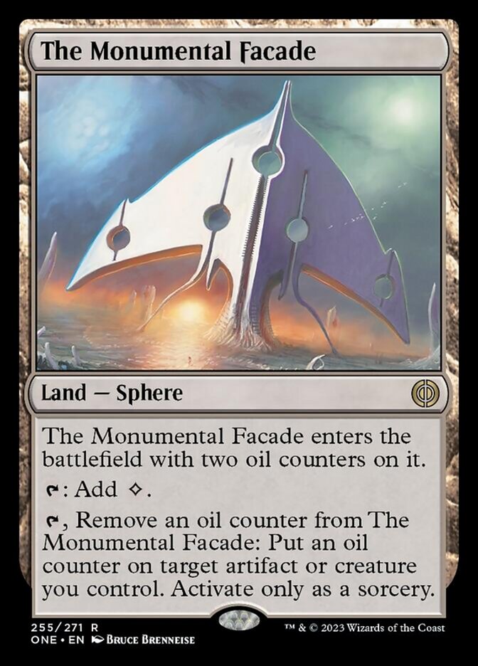 The Monumental Facade [Phyrexia: All Will Be One] Magic: The Gathering