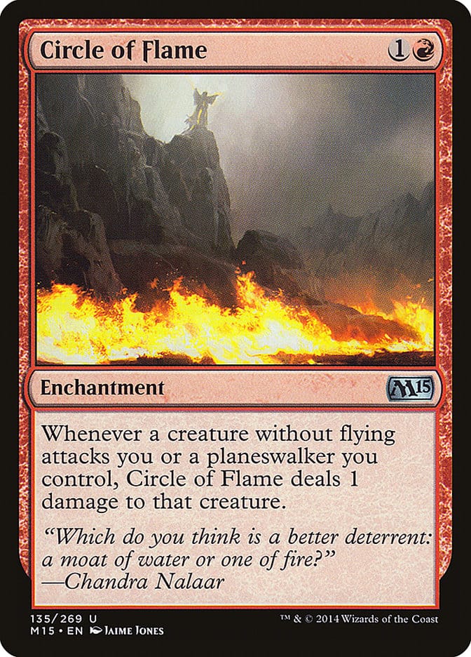 Circle of Flame [Magic 2015] Magic: The Gathering