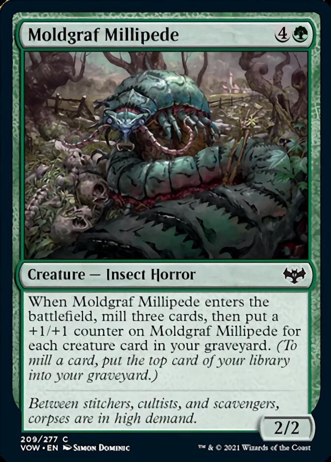 Moldgraf Millipede [Innistrad: Crimson Vow] Magic: The Gathering
