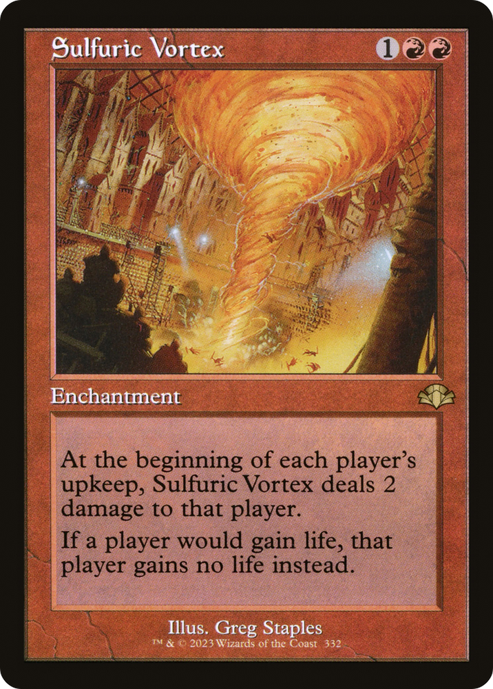 Sulfuric Vortex (Retro) [Dominaria Remastered] Magic: The Gathering