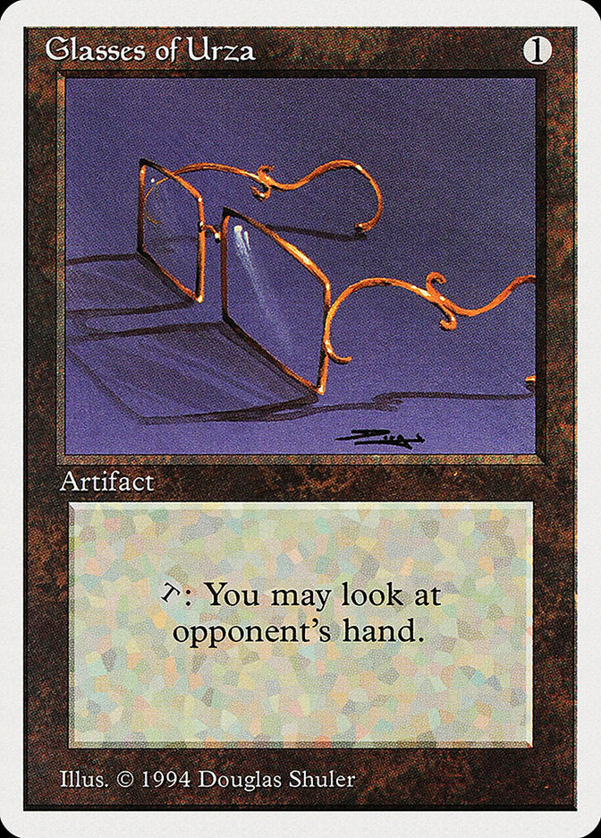 Glasses of Urza [Summer Magic / Edgar] Magic: The Gathering