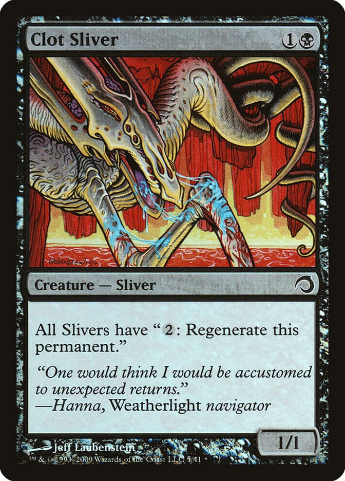 Clot Sliver [Premium Deck Series: Slivers] Magic: The Gathering