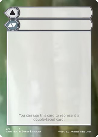 Helper Card (6/9) [Kaldheim Tokens] Magic: The Gathering