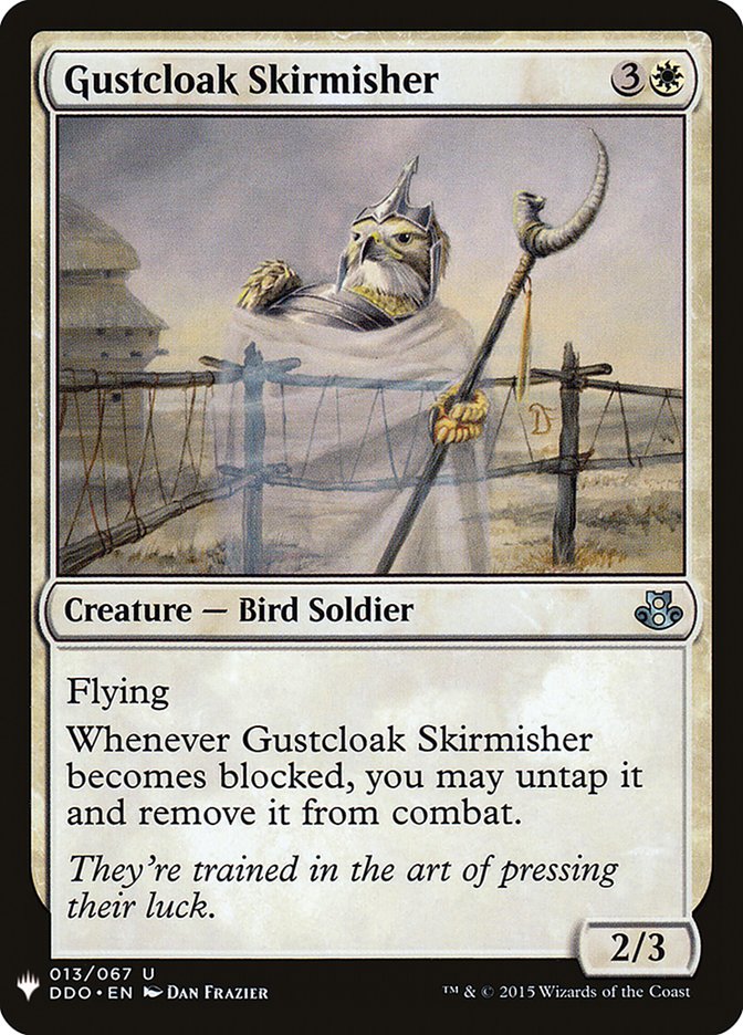 Gustcloak Skirmisher [Mystery Booster] Magic: The Gathering