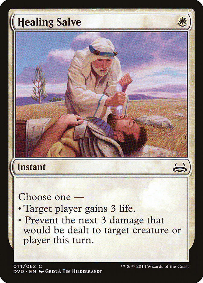 Healing Salve (Divine vs. Demonic) [Duel Decks Anthology] Magic: The Gathering