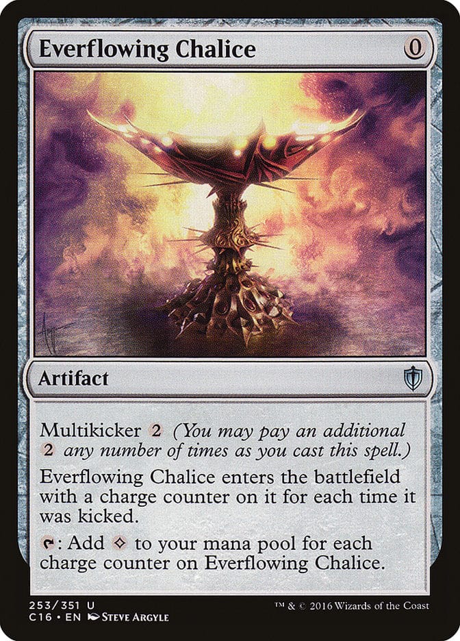 Everflowing Chalice [Commander 2016] Magic: The Gathering
