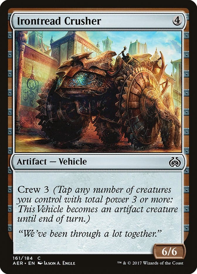 Irontread Crusher [Aether Revolt] Magic: The Gathering