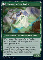 Azusa's Many Journeys // Likeness of the Seeker [Kamigawa: Neon Dynasty] Magic: The Gathering