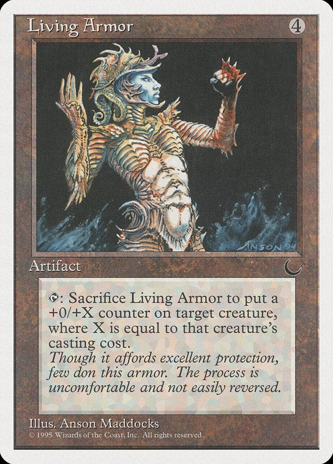 Living Armor [Chronicles] Magic: The Gathering